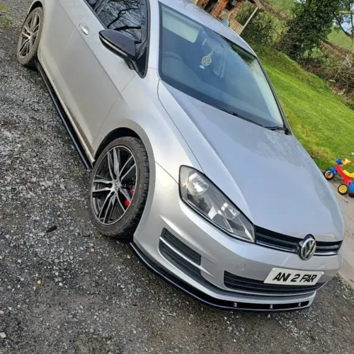 VW Golf MK7 STANDARD FRONT SPLITTER