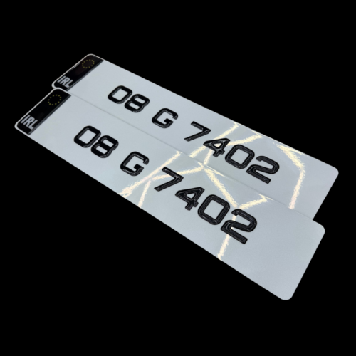 40mm Gel Numberplates