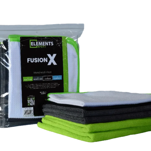 ELEMENTS | FUSION X | Microfibre Cloth Set | 6 Pack