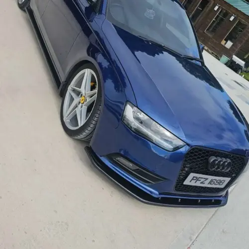 AUDI S4/A4 B8.5 FRONT SPLITTER STYLE 2