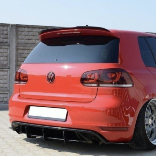 Roof spoiler add-on for VW Golf MK6 / MK7, glossy black
