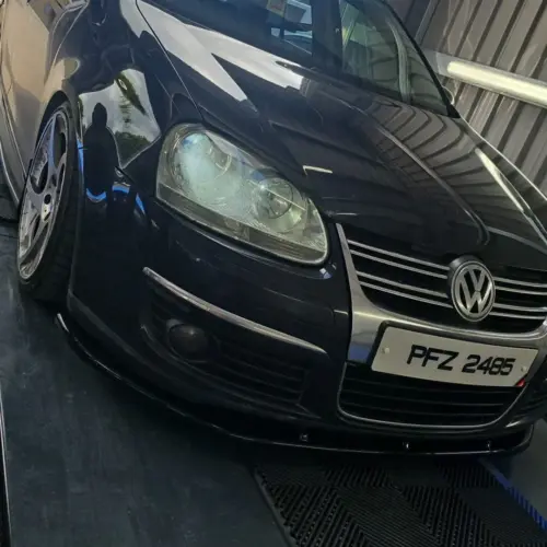 VW JETTA MK5 STANDARD FRONT SPLITTER GLOSS BLACK