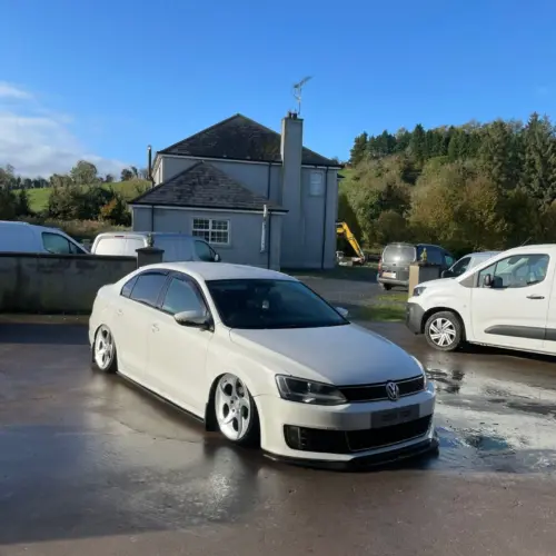 Mk6 & Mk6.5 Jetta Gli front splitter gloss black