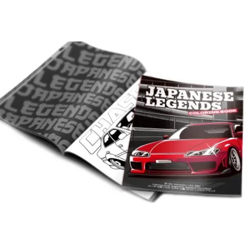 Revoke Japanese Legends Coloring Book