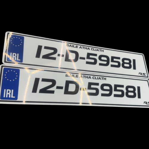 Donegal Style Printed Plates