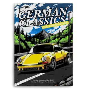Revoke German Classics Colouring Book