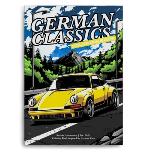 Revoke German Classics Colouring Book