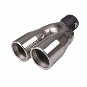 Twin Round Exhaust Tip